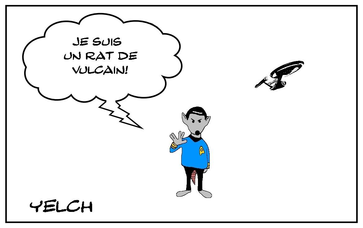Le rat qui venait de Vulcain