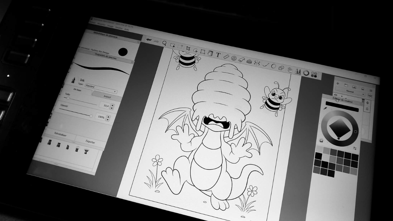 Le Coin des Illustrations à Colorier