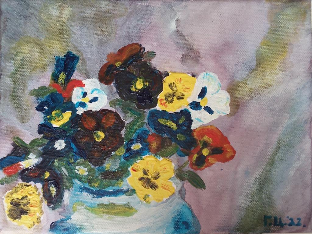 Габриела Цанева: Картините на моите книги...