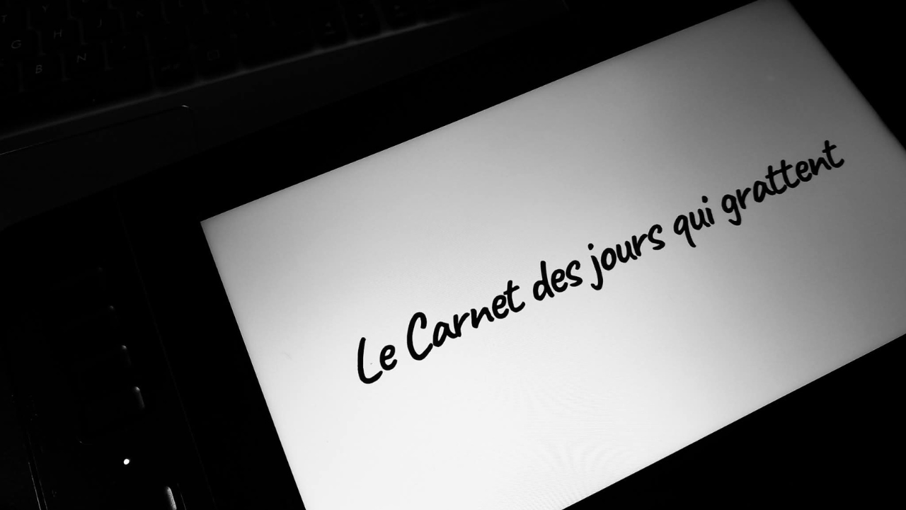 Le Carnet des jours qui grattent