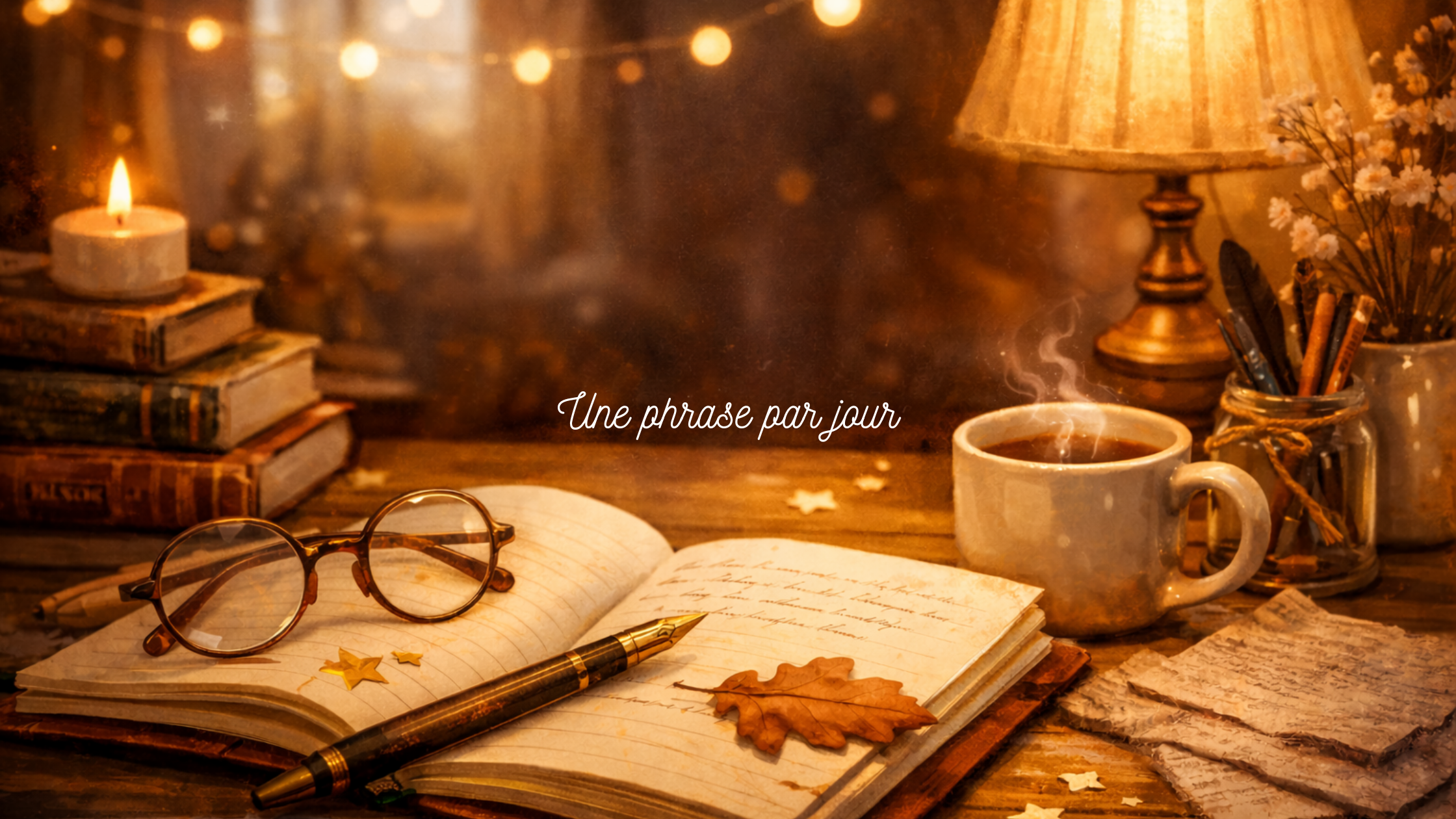 Une phrase par jour