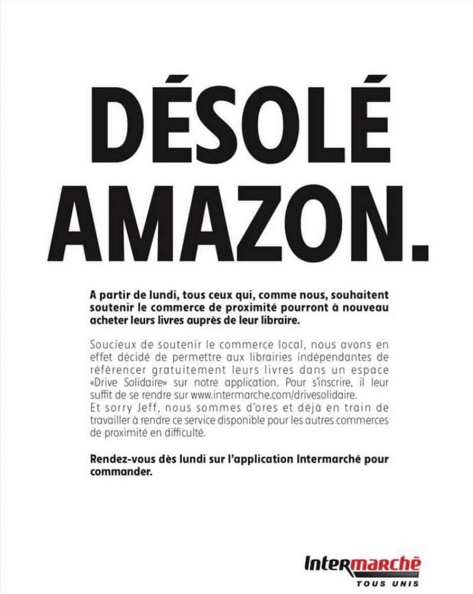 Intermarché contre Amazon