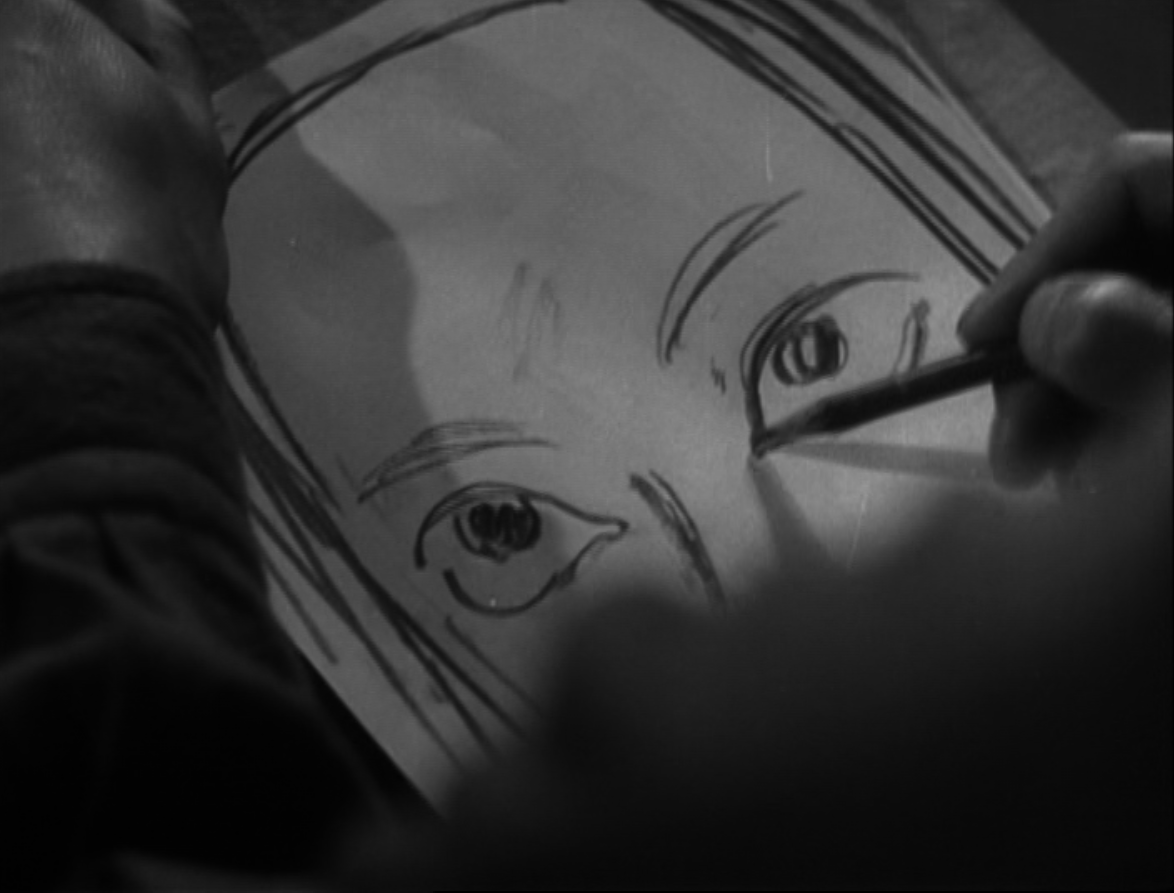 Scandale, film de Akira Kurosawa : les yeux