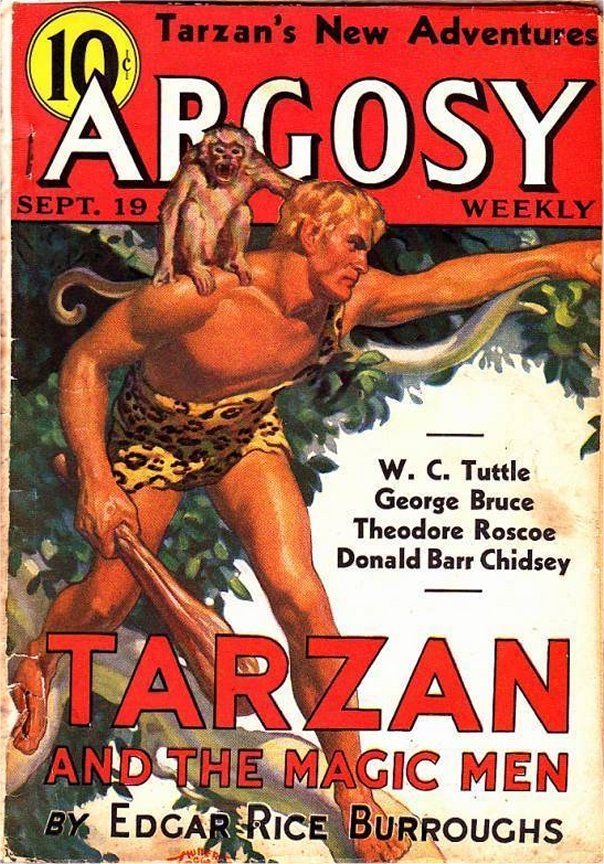 Tarzan pulps magazine