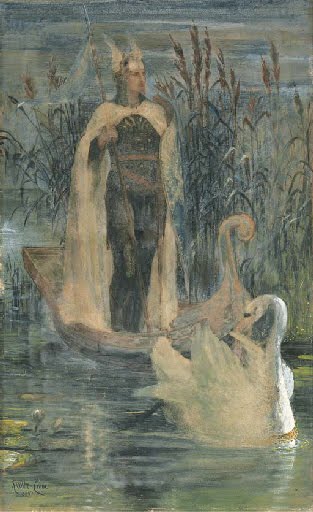 Lohengrin by Wlater Crane (1895)