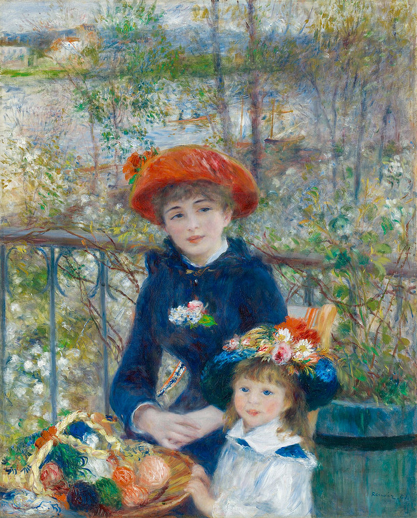 Two sisters by Renoir