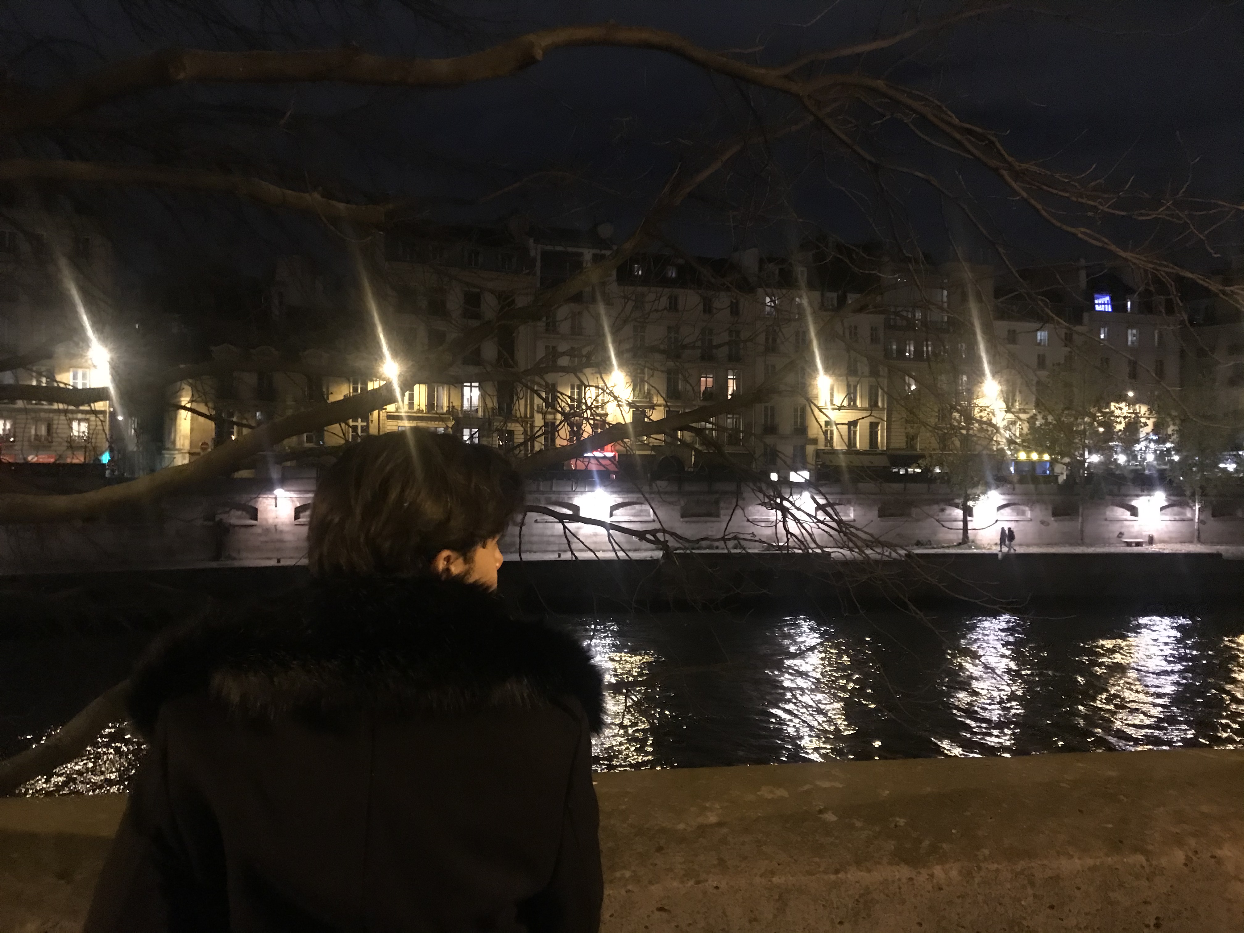 Une étoile dans la nuit de Paris