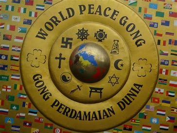 World peace gong